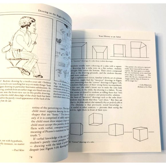 Drawing On The Right Side Of The Brain A Course in Enhancing Creativity and Arti - Picture 9 of 9